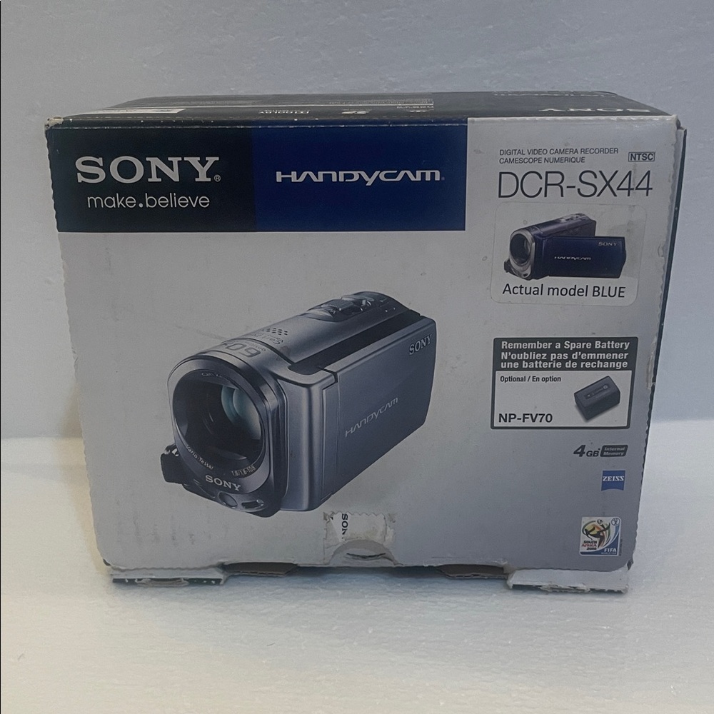 Sony Handycam DCR-SX44 Video Camera Dark Blue